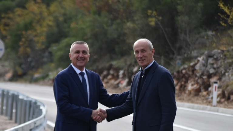 Završeni radovi rekonstrukcije regionalne ceste R428 na ulasku u Ravno