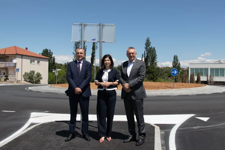 Buhač, Bevanda i Radišić obišli novo cestovno raskružje Kaktus u Čitluku